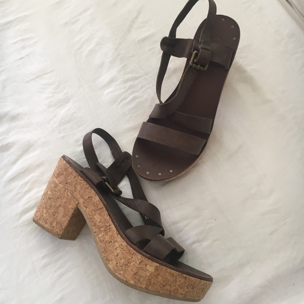 Ash Cork Sandals